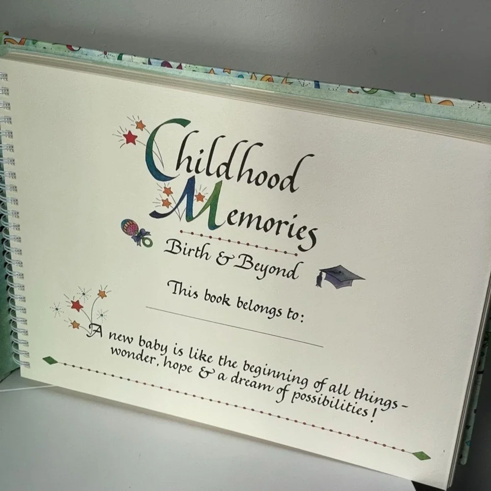 Childhood Memories Birth & Beyond Baby Memory Book New‎ In Box 2004 Gift